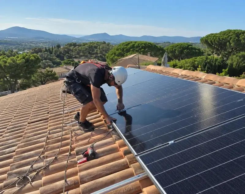 Installateur panneaux solaires Villeneuve-de-la-Raho — pose photovoltaïque sur toiture